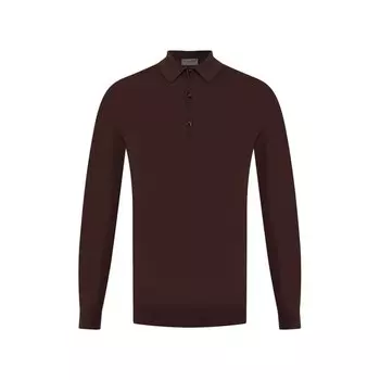Хлопковое поло John Smedley