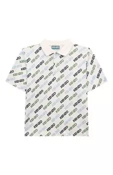 Хлопковое поло Kenzo
