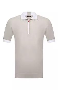 Хлопковое поло Kiton