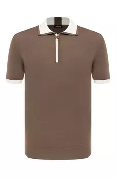 Хлопковое поло Kiton