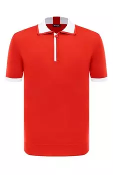 Хлопковое поло Kiton