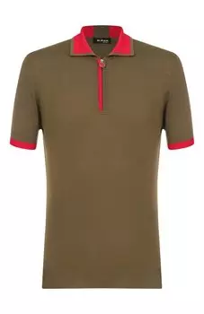 Хлопковое поло Kiton