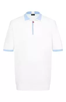 Хлопковое поло Kiton