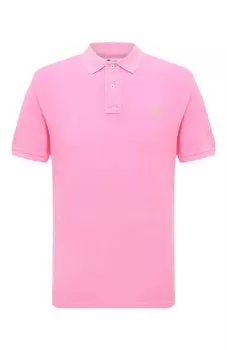 Хлопковое поло MC2 Saint Barth