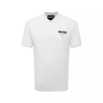 Хлопковое поло Moschino