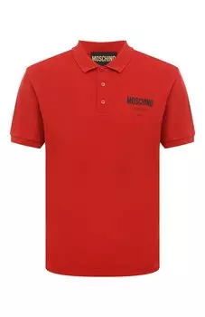 Хлопковое поло Moschino