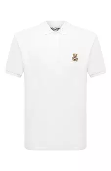 Хлопковое поло Moschino