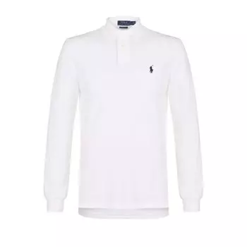 Хлопковое поло с длинными рукавами Polo Ralph Lauren