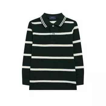 Хлопковое поло с длинными рукавами Polo Ralph Lauren