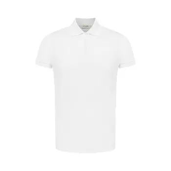 Хлопковое поло Saint Laurent