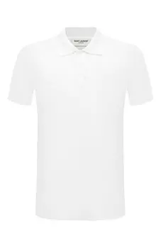 Хлопковое поло Saint Laurent