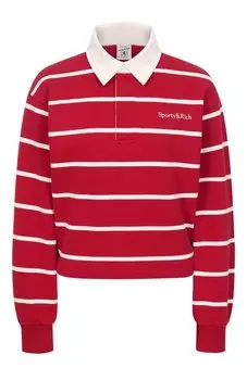 Хлопковое поло Sporty and Rich