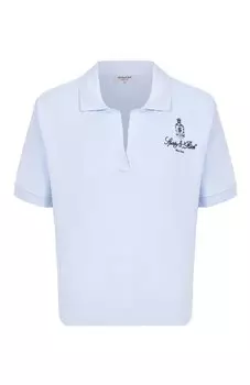 Хлопковое поло Sporty and Rich