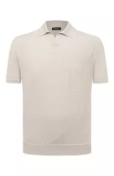 Хлопковое поло Stefano Ricci