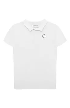 Хлопковое поло Trussardi junior