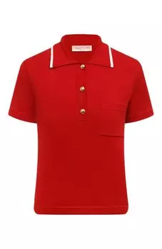 Хлопковое поло Valentino