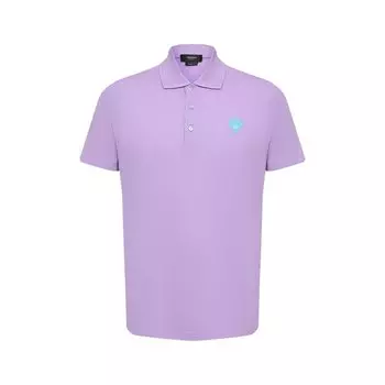 Хлопковое поло Versace