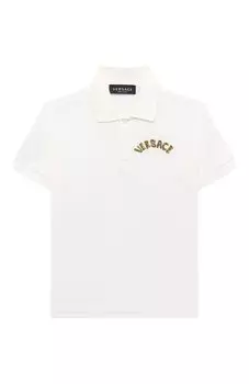 Хлопковое поло Versace