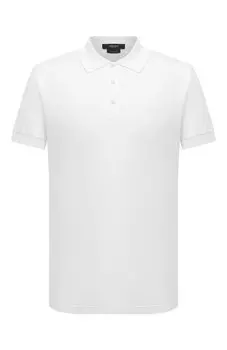 Хлопковое поло Versace