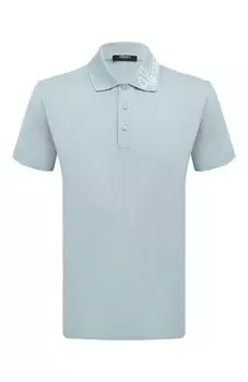 Хлопковое поло Versace