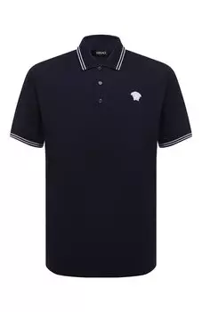 Хлопковое поло Versace