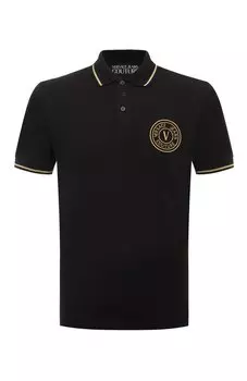 Хлопковое поло Versace Jeans Couture