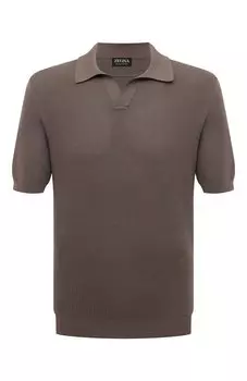 Хлопковое поло Zegna