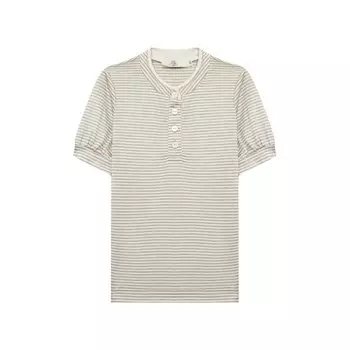 Хлопковое поло Zhanna & Anna