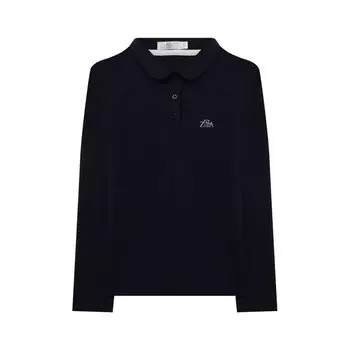 Хлопковое поло Zhanna & Anna