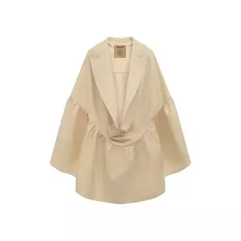 Хлопковое пончо Uma Wang