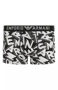 Хлопковые боксеры Emporio Armani