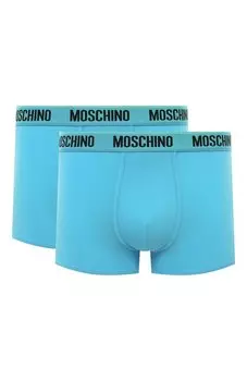 Хлопковые боксеры Moschino