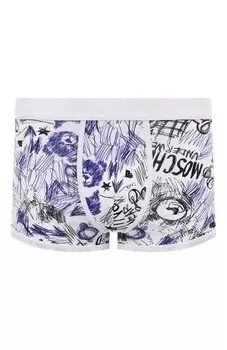 Хлопковые боксеры Moschino