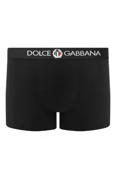 Хлопковые боксеры с широкой резинкой Dolce & Gabbana
