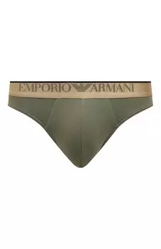 Хлопковые брифы Emporio Armani