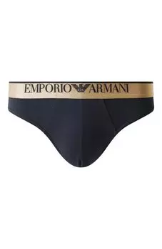 Хлопковые брифы Emporio Armani