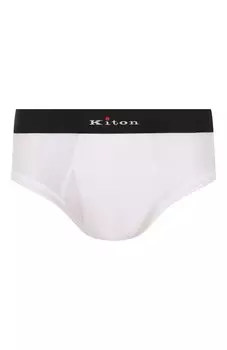 Хлопковые брифы Kiton