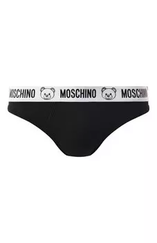Хлопковые брифы Moschino