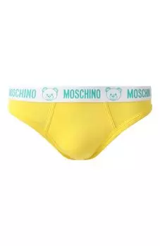 Хлопковые брифы Moschino