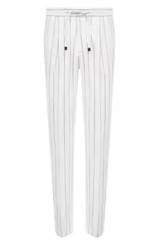 Хлопковые брюки Brunello Cucinelli