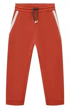 Хлопковые брюки Brunello Cucinelli