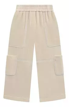 Хлопковые брюки Brunello Cucinelli