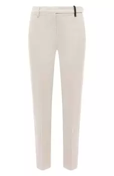 Хлопковые брюки Brunello Cucinelli