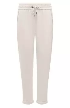 Хлопковые брюки Brunello Cucinelli