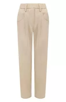 Хлопковые брюки Brunello Cucinelli