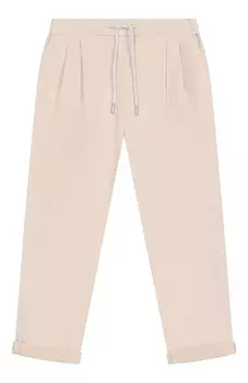 Хлопковые брюки Brunello Cucinelli