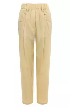 Хлопковые брюки Brunello Cucinelli