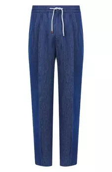 Хлопковые брюки Brunello Cucinelli