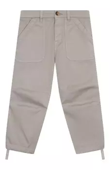 Хлопковые брюки Brunello Cucinelli