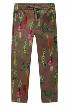 Хлопковые брюки Dolce & Gabbana